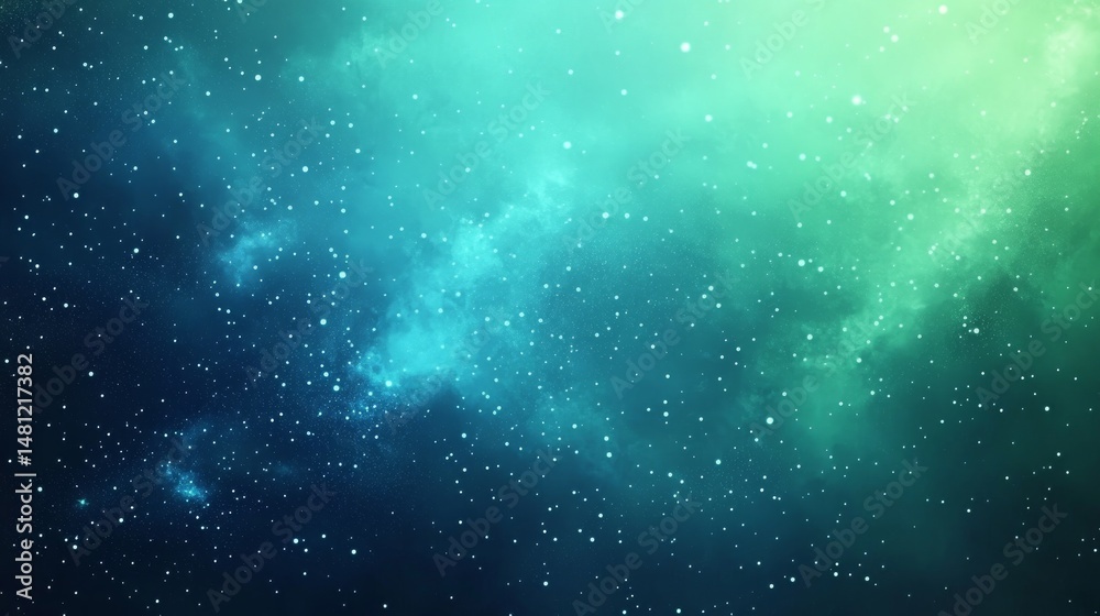 Obraz premium Stunning Colorful Deep Space Nebula