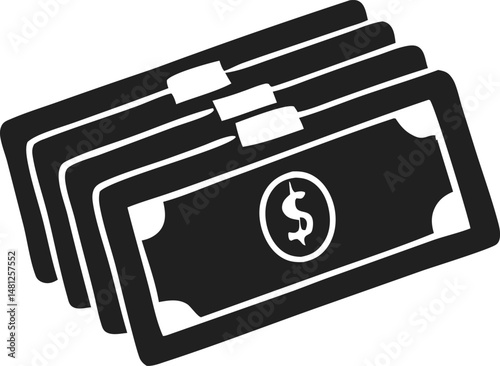 folder icon with dollar symbol