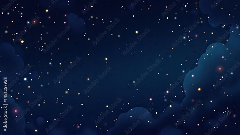 Fototapeta premium starry night sky