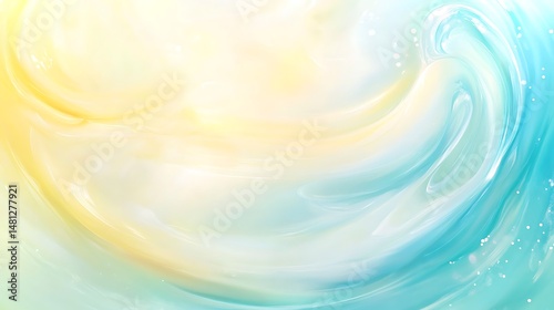 Abstract Swirls of Light and Color