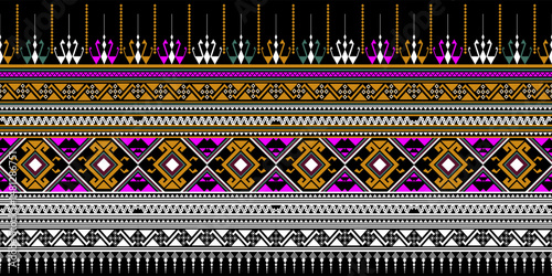 Native Aztec ethnic pattern