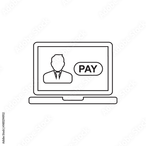 payment icon , financial icon vector