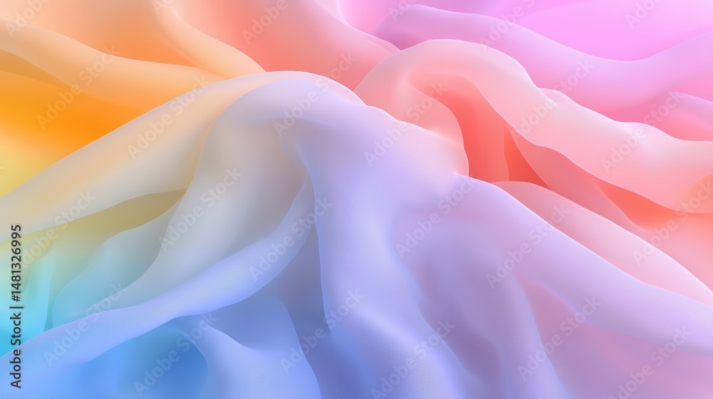 Obraz premium Colorful Fabric Abstract