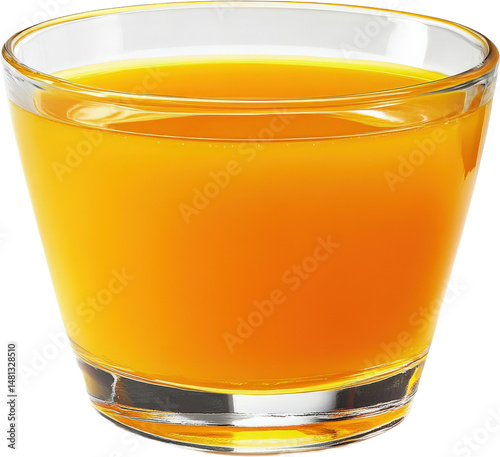 Orange Juice in a Glass Cup photo