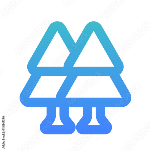 pine trees 