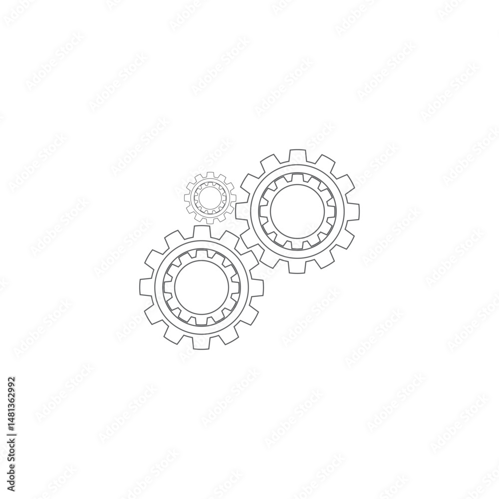 Gear Logo Template vector icon Gear Logo Template vector icon