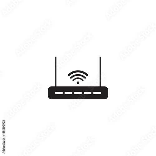 router logo and vector template