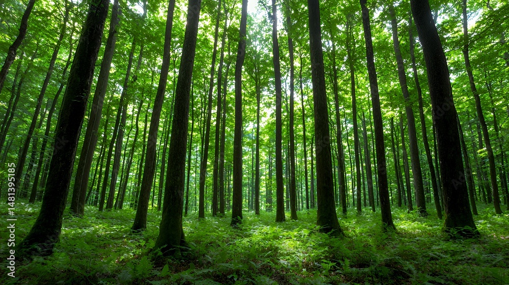 Fototapeta premium Forest Trees Landscape