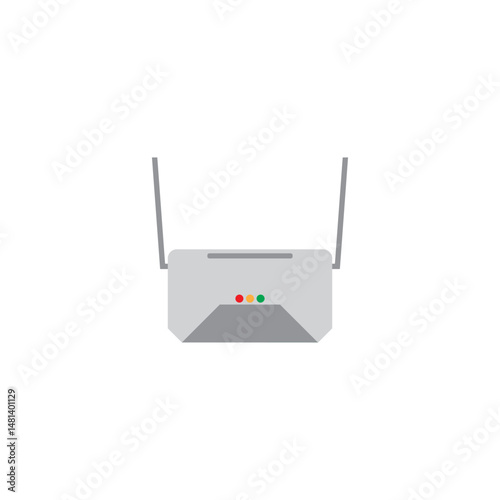 router logo and vector template