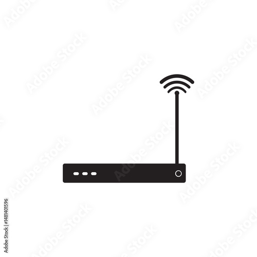 router logo and vector template