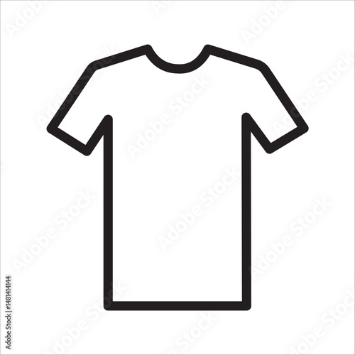 A simple design of a short-sleeved shirt. This shirt has a collar, short sleeves, and buttons down the front