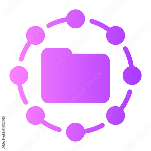 storage gradient icon