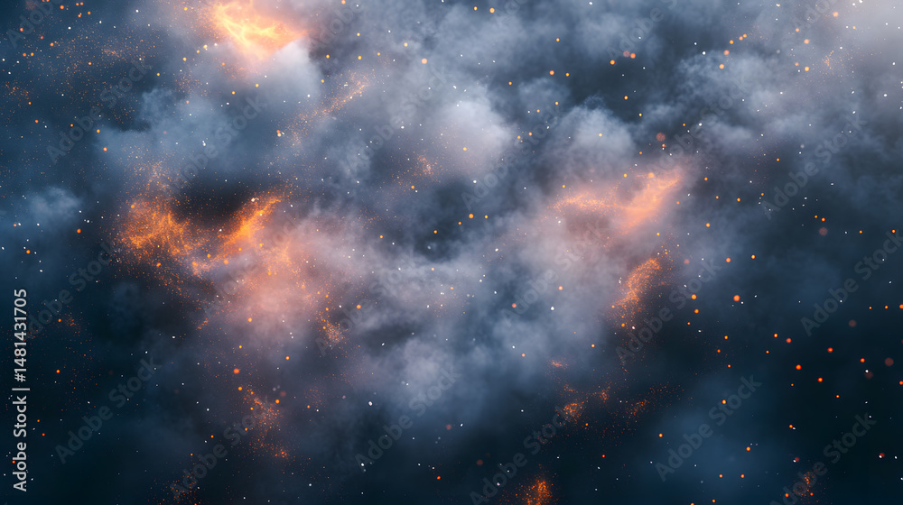 Obraz premium Mist Particle Effects