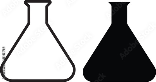 beaker silhouette, beaker icon, beaker vector, beaker clipart, beaker design, beaker outline, beaker art, beaker illustration, 