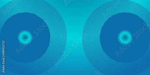 Bright blue dynamic abstract vector background with diagonal lines. 3d cover of business presentation banner for sale event night party. vector illustration. modern