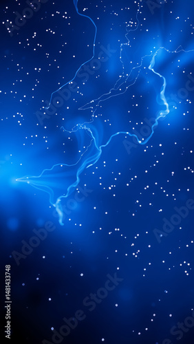 abstract background with stars
