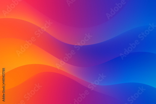 abstract background with waves