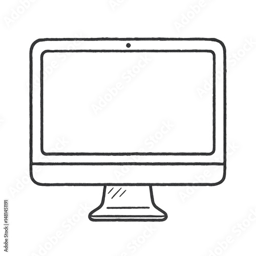 Clean Monitor Mockup