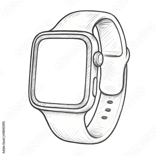 Minimalist Smartwatch Mockup