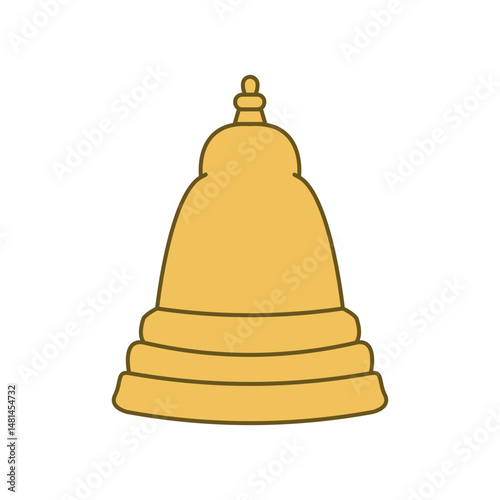 temple pagoda illustration 