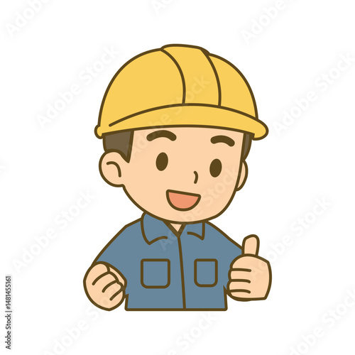 Illustration cartoon builder 