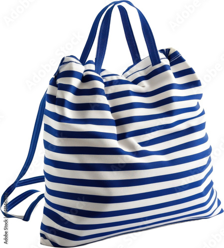 Stylish Striped Tote/Backpack photo