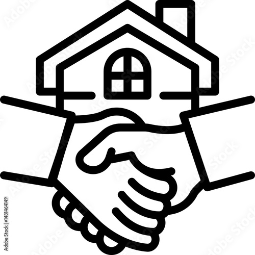 House dealing icon