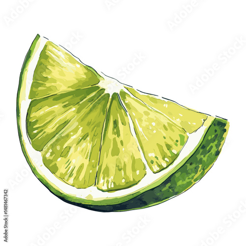 Citrus illustration produce fruit vector