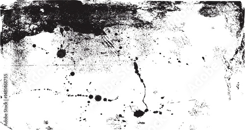 Wallpaper Mural Abstract Black and White Grunge Texture with Speckles and Splatter High Resolution Background Image Torontodigital.ca