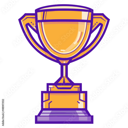 Trophy Icon illustration icon achievement vector