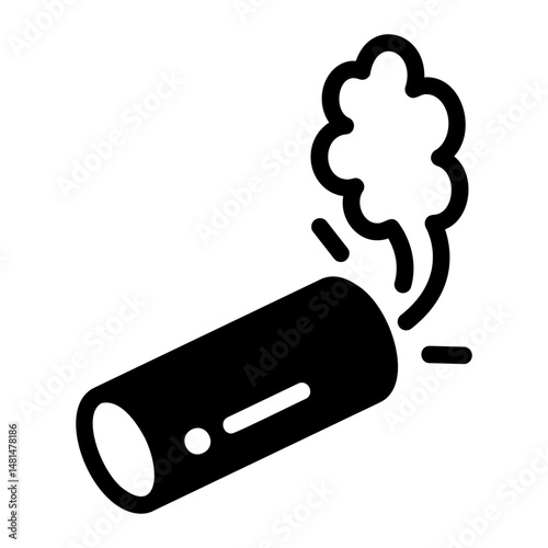 tear gas Solid icon