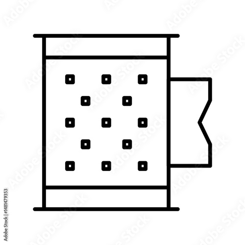 bandage line icon