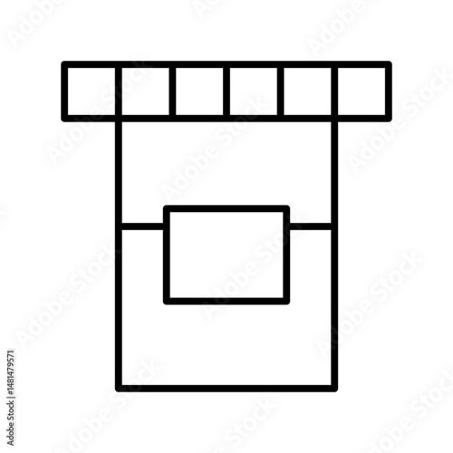 urine test line icon