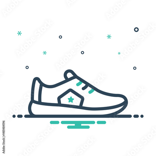 Mix icon for shoes