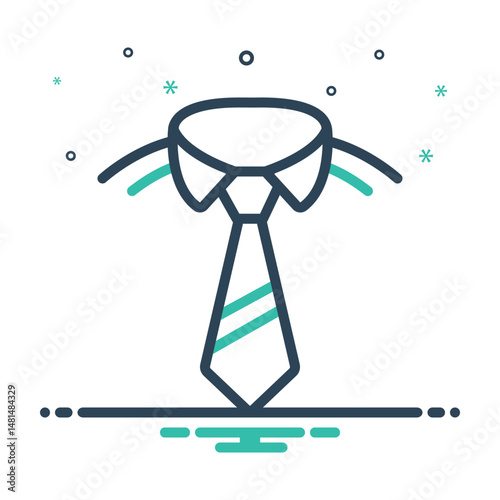 Mix icon for tie