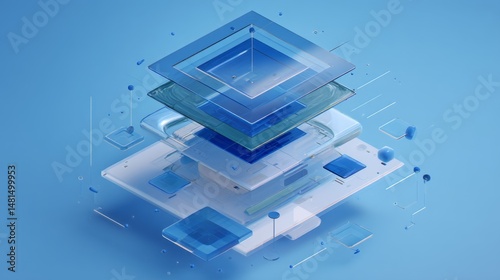 Abstract Representation of Spatial Computing with Layered Designs