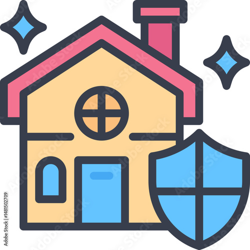 Home insurance icon