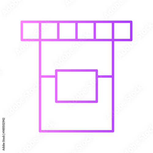 urine test gradient icon