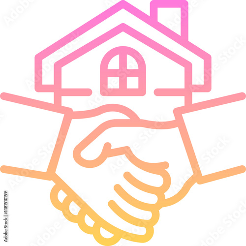 House dealing icon