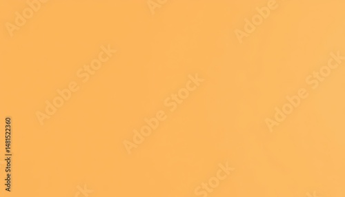 Solid Orange Background Texture. Minimalist Plain Color Pastel Surface