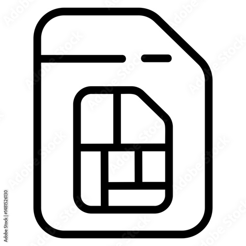 Card Line Icon
