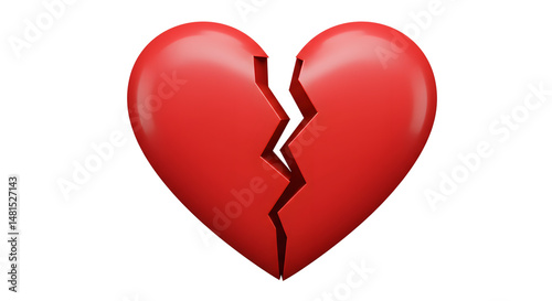 Broken Red Heart Emoji