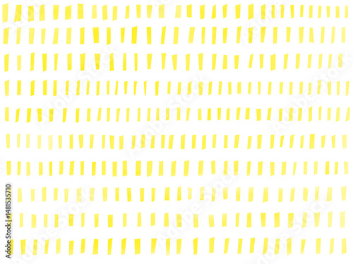 手描き背景　点々　黄色　模様　パターン