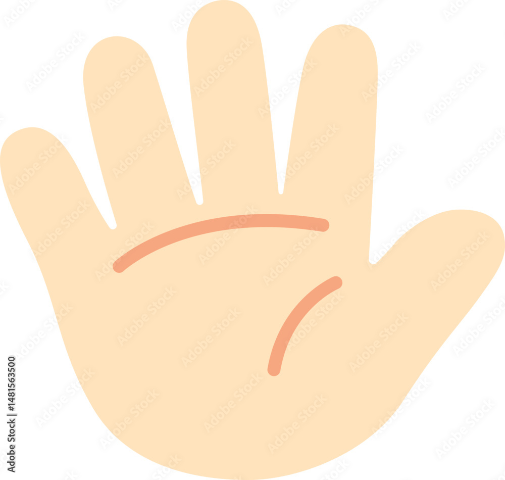 Fototapeta premium 손 일러스트