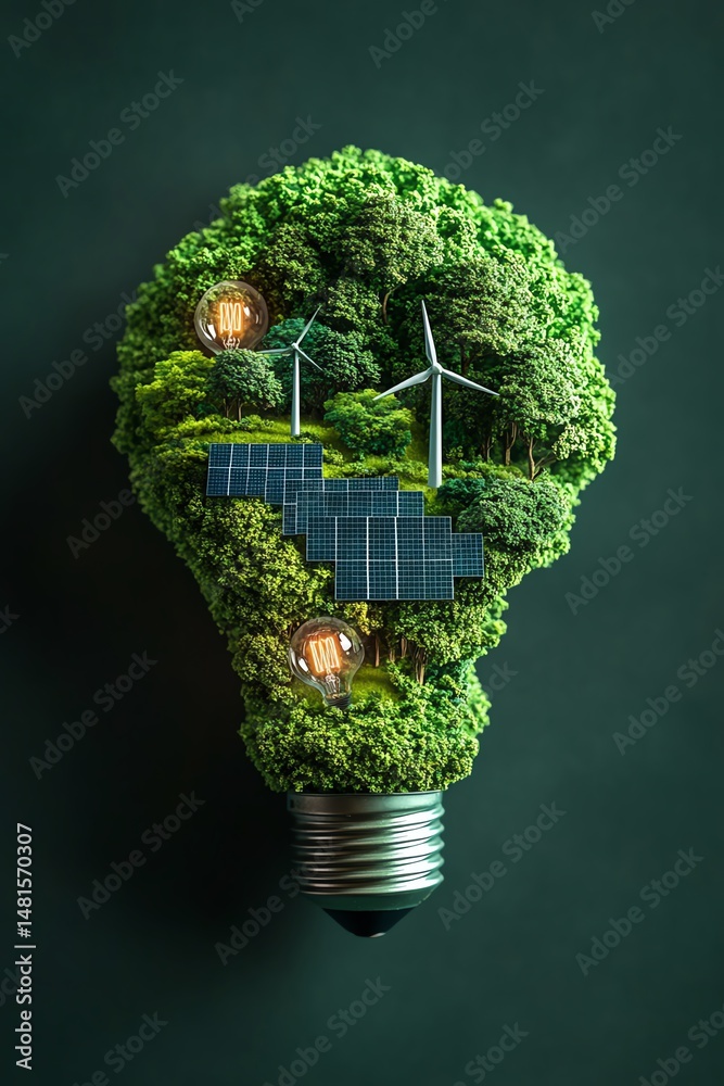 creative representation of sustainability