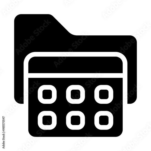 Project Based Solid Icon