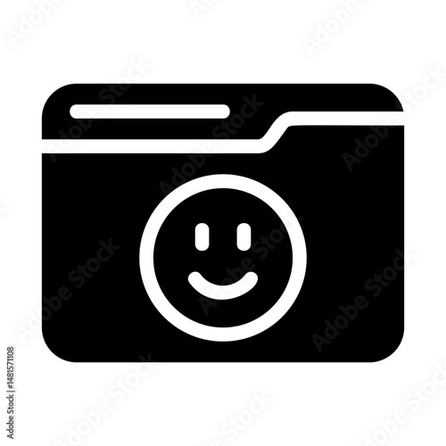 Feedback Widget Solid Icon
