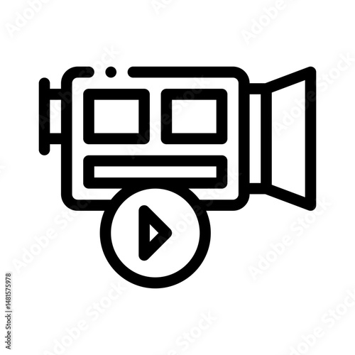 storytelling line icon