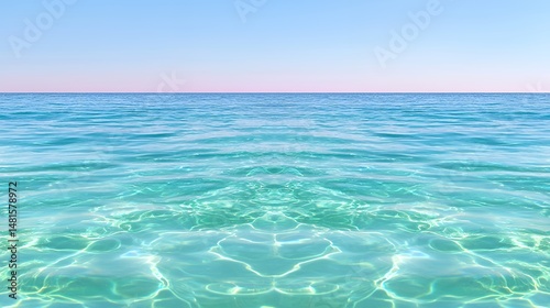 Ocean Waves Under Blue Sky