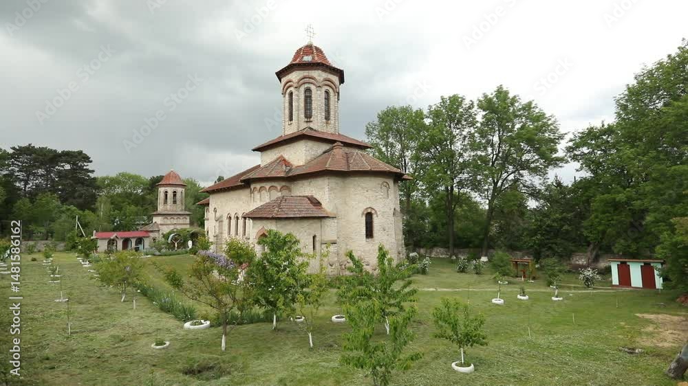 Beautiful nature landscape from the Republic of Moldova in summer. Rural village life in Eastern Europe Beautiful nature landscape from the Republic of Moldova in summer. Rural village life in Eastern Europe
